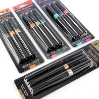 Sparkle Brush Pens (3stuks)