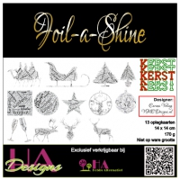 Foil-a-Shine Kerst Oplegkaarten